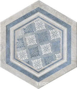 Керамогранит CIR New Orleans Esagona French Quarter Bourbon 24x27.7 Комбинированный 