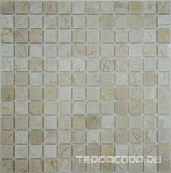 Мозаика из камня на сетке М20-247-23Р ZZ |30.5x30.5