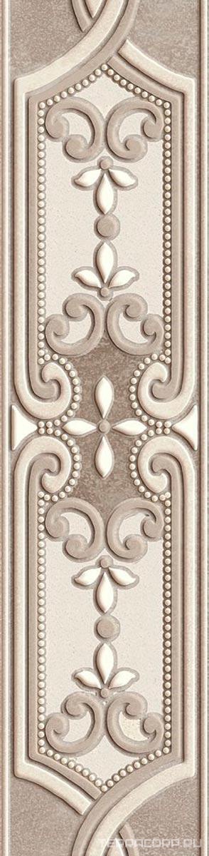 Керамическая плитка Kerama Marazzi Пьяцца Бордюр матовыйXX7x30.2 Бежевый, фото 4