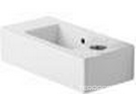 Умывальник 500х250мм, с 1 отв. для смесителя "Справа",  ZZ Duravit Vero 0703500008