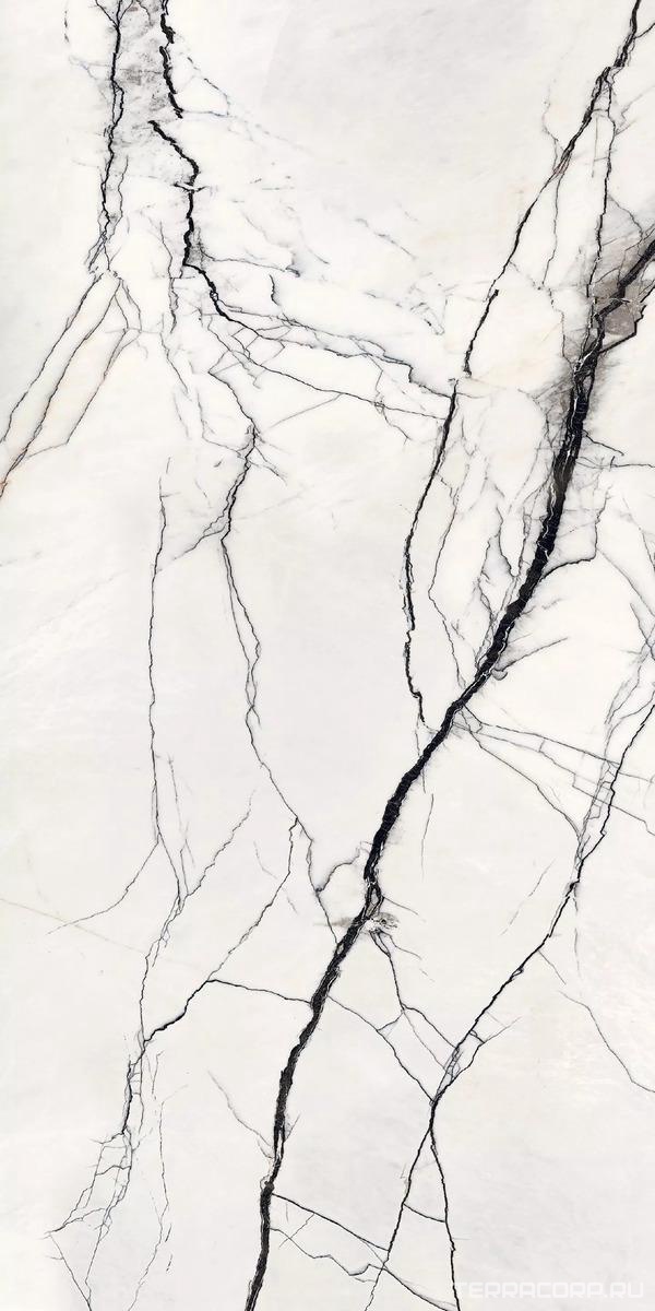 Керамогранит Florim Magnum B&W Marble Breach High-Glossy 160x320 Белый, фото 7