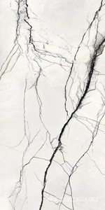 Керамогранит Florim Magnum B&W Marble Breach High-Glossy 160x320 Белый 