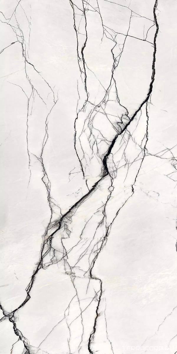 Керамогранит Florim Magnum B&W Marble Breach High-Glossy 160x320 Белый, фото 5