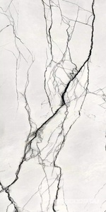 Керамогранит Florim Magnum B&W Marble Breach High-Glossy 160x320 Белый 