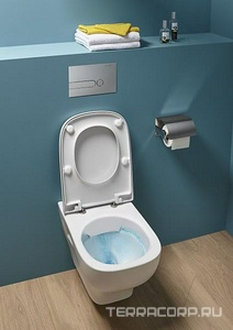 Крышка-сидение к унитазу STRUKTURA, микролифт, белый Jacob Delafon Struktura E70024-WTE