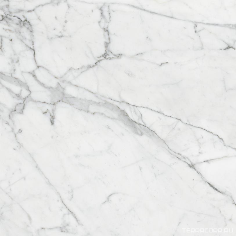 Керамогранит Kerranova Marble Trend Керамогранит K-1000/MR CARRARA 60х60 Белый, фото 4