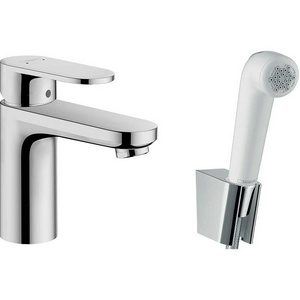 Смеситель для раковины, с гиг.душем, (цв.хром),  ZZ Hansgrohe Vernis Blend 71215000