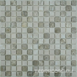 Мозаика из камня на сетке М20-270-20Т ZZ |30.5x30.5