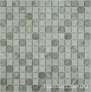 Мозаика Спектр-М Натуральный камень Мозаика из камня на сетке М20-270-20Т 30.5x30.5 Комбинированный 