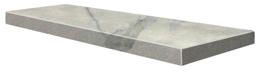 Ступени AtlasConcorde Россия EMPIRE Empire Statuario Scal. Ang. Sx 33x120 /ЭМПАИР СТАТУАРИО СТУПЕНЬ УГЛОВАЯ ЛЕВ 33x120 Белый, фото 3