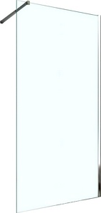 Душевая перегородка Berges Wasserhaus Sky 140xh200, профиль хром, стекло прозрачное KL Berges Универсал 064007