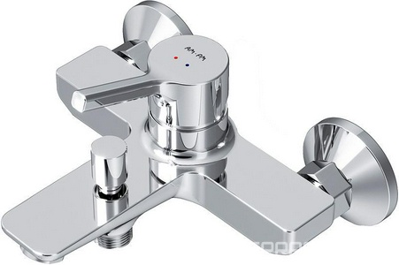 Смеситель для ванны/душа  излив 164 мм, цв.хром AMPM X-Joy F85B10000