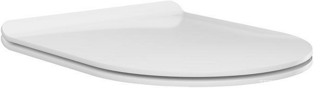 Крышка-сиденье с микролифтом PLAZA Modern, BUONGIORNO, цвет белый Kerama Marazzi Plaza PLMR.seat.02\WHT/KMDP.seat.00/WHT