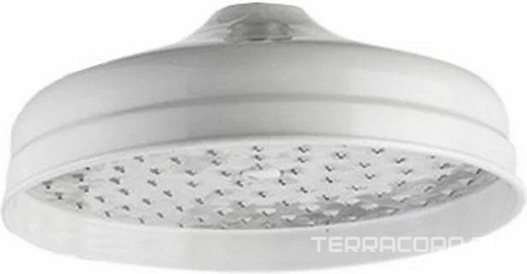 Верхний душ D300 мм, цвет Bianco Lucido/Cromo ZZ