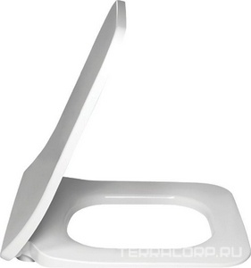 Сиденье для унитаза (тонкое Slimseat), с Soft Closing, комплект креплений в компл., (цв. 01 white),  ZZ Villeroy & Boch Legato 9M95S101