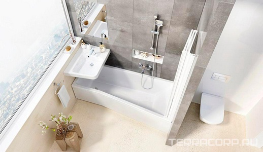 Ванна  170х75 L белая Ravak BE HAPPY II C941000000