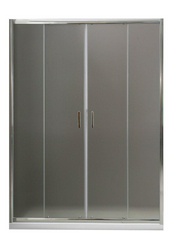 Душевая дверь развижная 1800х1850 мм, профиль-хром, стекло-прозрачное, Uno ZZ