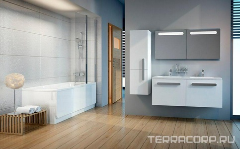 Передняя панель для ванны CHROME 170 белая Ravak Chrome CZ74100A00