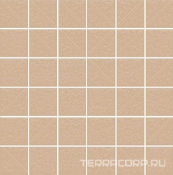 Ла-Виллет бежевый темный глянцевый ZZ|30,1х30,1