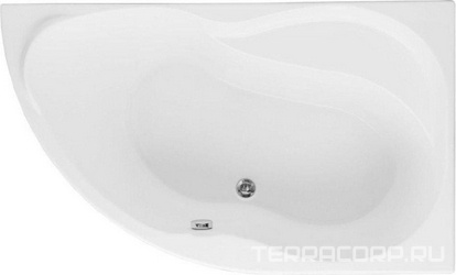 Акриловая ванна Aquanet Graciosa 150x90 R с каркасом| 148x88x45