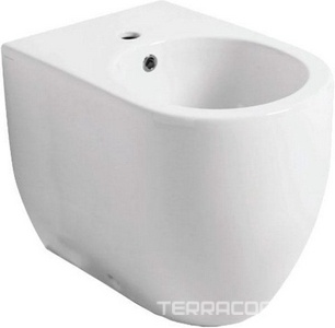 Биде напольное, 370х560мм, с 1 отв.д/смесит., крепёж в компл.,  ZZ Kerasan Flo 312201