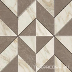 Marvel Gris-Calacatta Mosaico Cubes Lap. ZZ 36,5x36,5