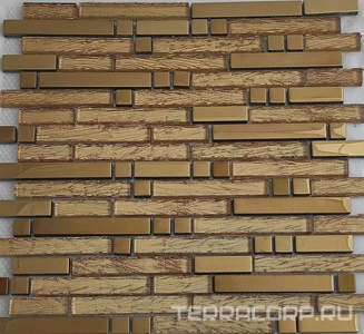 Мозаика Мастера Керамики Glass Мозаика XF060 (чип 15х15, 15х48, 15х96) ZZ30.4х30.4 n/a 