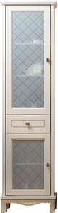 Пенал  напольный 443x1667x360 мм, левый, цвет сл.кость ZZ Opadiris Омега 00-00001616