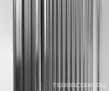 Профиль 1ШТ.! декор. "рефлен." душ. кабин/дверей, (цв. хром), Devon&Devon ZZ Devon & Devon Универсал CQPRO1CR