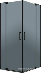 SLIDER-AH-2-80/90-100/110-GRIGIO-NERO  Душевой уголок | ZZ