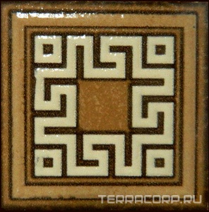 Керамогранит FreeLite Decor Афины Вставка  l7x7 XX Комбинированный 