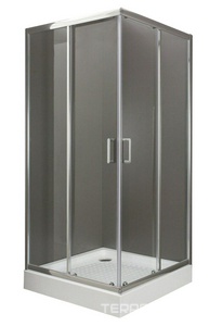 -195-A-2-80-P-Cr Душевой уголок  ZZ BelBagno UNO uno-195-a-2-80-p-cr