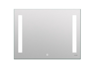 Зеркало LED 020 base 80*60 см, с подсветкой, сенсор на зеркале,  ZZ