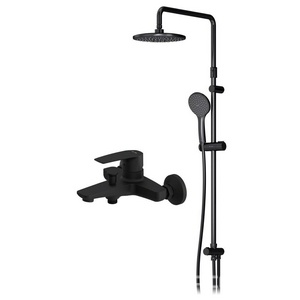 Душевой набор  2 в 1 F42890A14 , цв. черный, ZZ AMPM Gem F42890A14