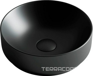 Раковина-чаша Ceramica Nova Element CN6007, БЕЗ отверстия под смеситель, БЕЗ донного клапана, цв. черный матовый, ZZ