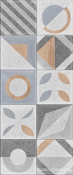 Керамическая плитка Gracia ceramica Supreme multi wall 03 25x60 Комбинированный, фото 7