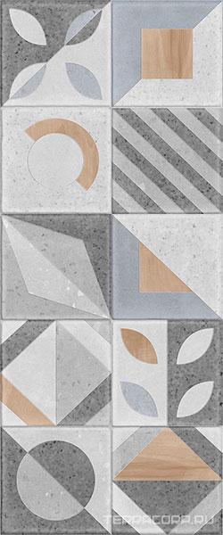Керамическая плитка Gracia ceramica Supreme multi wall 03 25x60 Комбинированный, фото 6