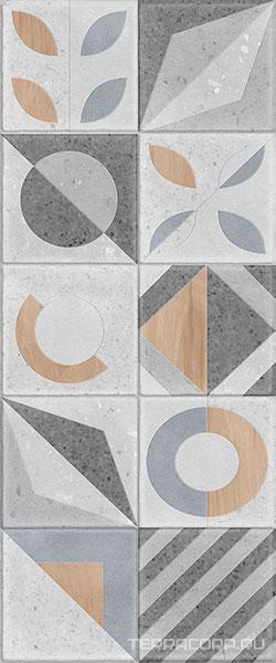 Керамическая плитка Gracia ceramica Supreme multi wall 03 25x60 Комбинированный, фото 5