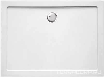Поддон душевой 1400х900h35мм, прямоугольный, отв. слива 90мм, (без сифона, ножек, экрана), цв. белый стеклокомпозит SMC, Cezares ZZ Cezares Универсал TRAY-M-AH-140/90-35-W