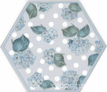 Керамическая плитка Kerama Marazzi Аньет Декор  A300 20x23.1 Комбинированный 