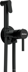 Гигиенический душ Damixa RedBlu Option со смесителем, С ВРУТРЕННЕЙ ЧАСТЬЮ,  черный ZZ