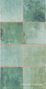 Керамическая плитка Pamesa Artisan  Verde 31,6x60 Зеленый 
