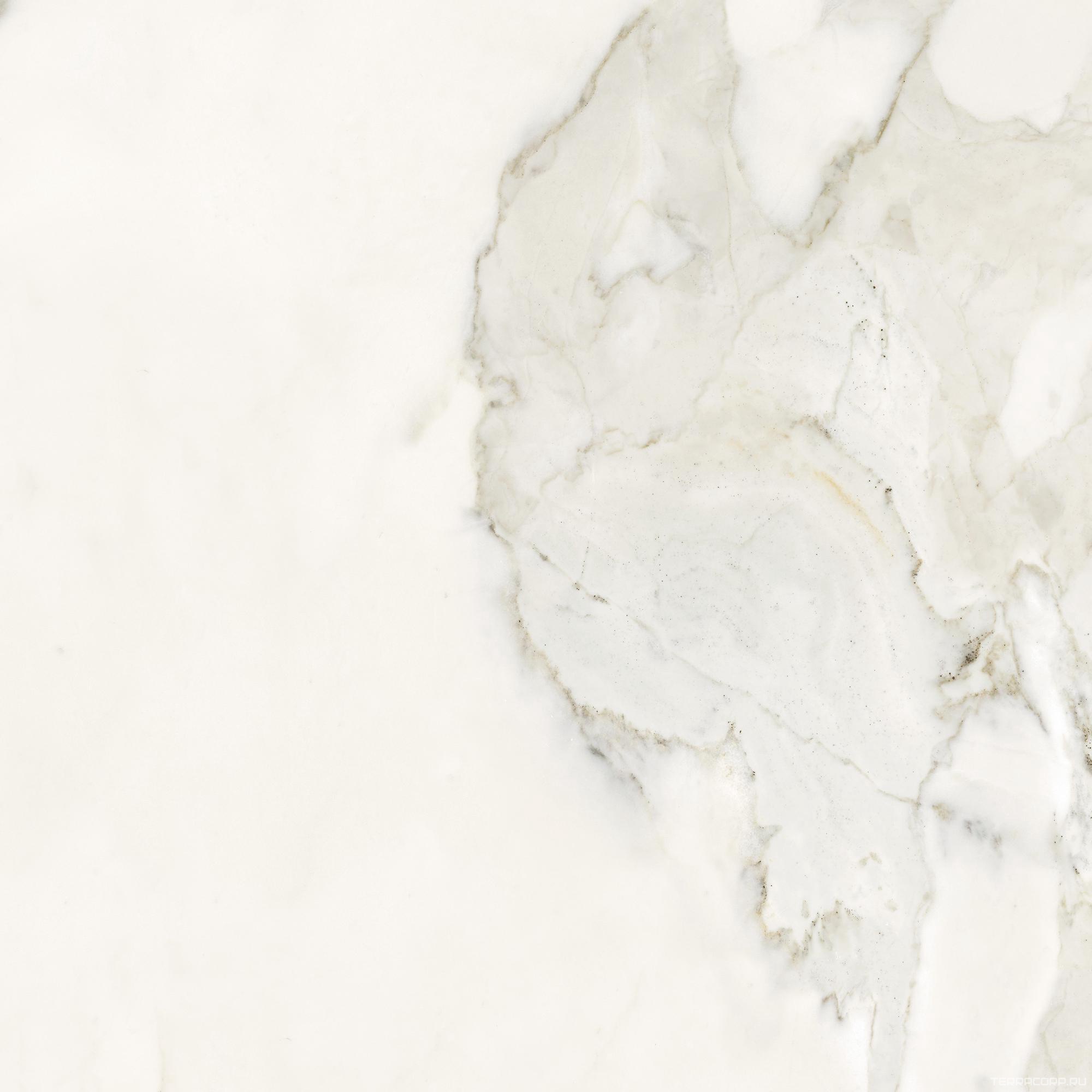 Керамогранит Kerranova Marble Trend Керамогранит K-1001/LR CALACATTA GOLD 60х60 Белый, фото 4