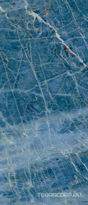 Керамогранит Gardenia Orchidea La Marmoteca Blue Denim  Lux 120x280 Бежевый 