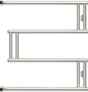 Полотенцесушитель "High-Tech model "M" 600х600. M-вид , подключ. 1", в компл. 2 телескоп.кроншт. ZZ Сунержа Hi-Tech 00-0050-6060