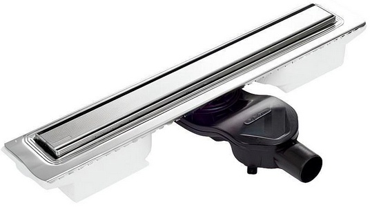 Душевой трап 90 cм B1 Keramik, цвет хром ZZ Berges Универсал 091120