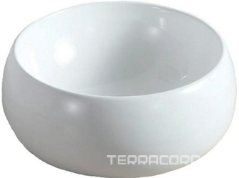 Раковина накладная на столешницу, круглая 400x400xh160мм, без отв.д/смесит., без перелива, BelBagno ZZ