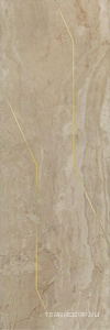 Керамическая плитка Kerama Marazzi Эвора Декор  бежевый глянцевый обрезной 30х89,5 Бежевый 