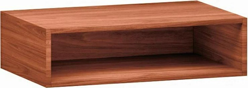 Полка для тумбы подвесная , Open-space 75 см, цвет орех, текстурированный ZZ AMPM Gem M90OHX0750NF