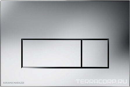 Кнопка смыва для системы инсталляции, цвет глянцевый хром Kerama Marazzi Универсал FPS.A.CR / M571KM